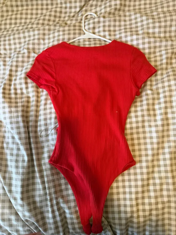 Red Princess Polly Bodysuit Cut-Out - Image 2