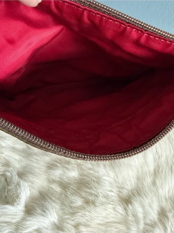 Dooney and Bourke Vintage 2000’s North South Triple Zip Crossbody Bag - Image 9