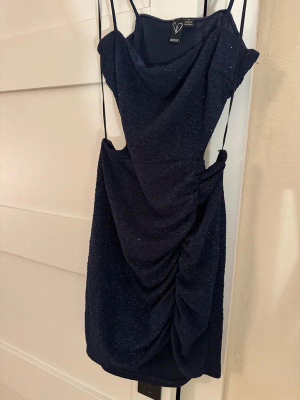 Windsor Navy Blue Dress Sparkly - Image 3