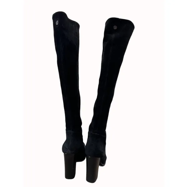 Sam Edelman women’s black leather OTK boots size 7.5m SKU 6277 - Image 4