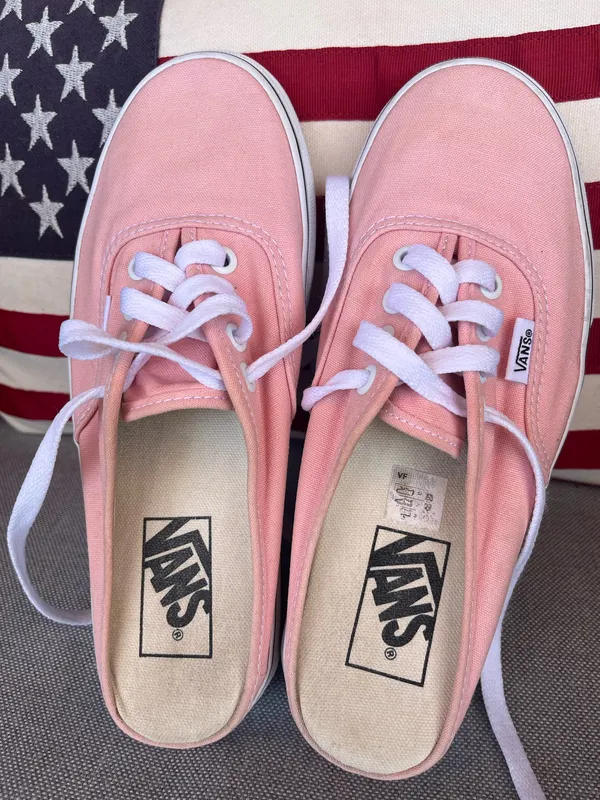 Vans Authentic Mule Sneakers - Pink - Size 6 - Image 5