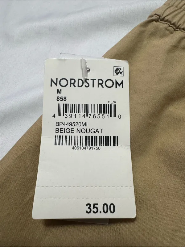 NWTs BP Tan Pull On 100% Cotton Shorts - Image 5