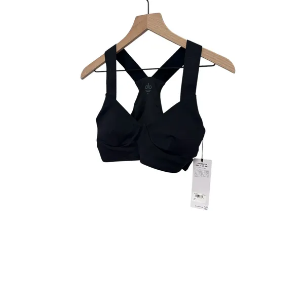 Alo Yoga Airbrush Rev It Up Bra Black Size M NWT Authentic ( Sold Out) - Image 5