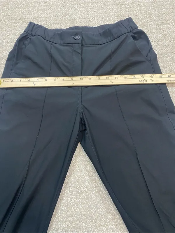 lululemon athletica Black Tailored Jogger Pants Size 28 - Image 13