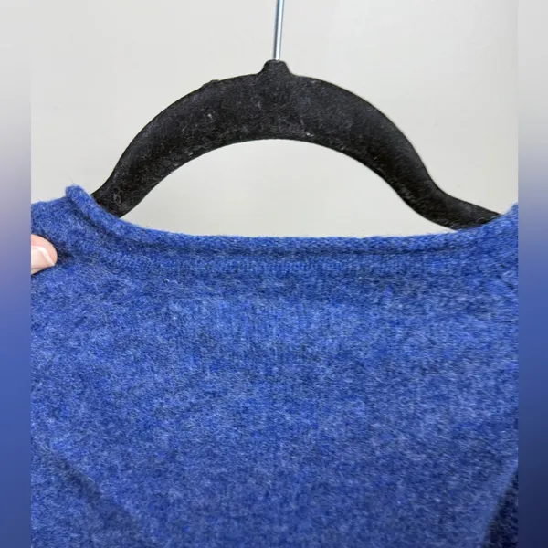 Fisherman Out Of Ireland Roll Neck LambsWool Sweater Womans M - Image 4