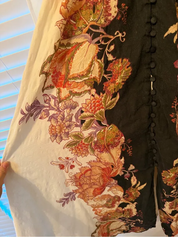 Katerina Button Front Dress Anthropologie - Image 3