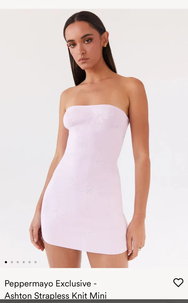 Peppermayo Mini Dress Pink - Image 2
