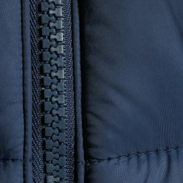 New Navy‎ Blue Cropped Puffer Jacket Size XL - Image 4
