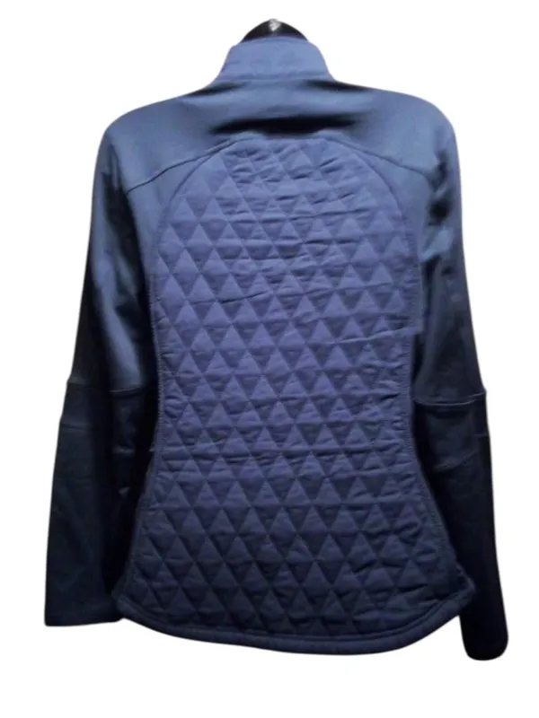GGblue Women's Navy Blue Quilted Full-Zip Athletic Jacket - Size S - INV369 h - Image 2