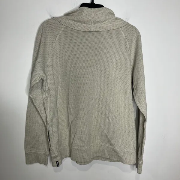 Patagonia reversible double knit pullover cowl‎ neck women's size medium - Image 7