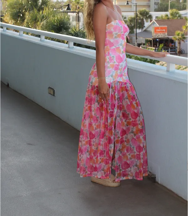 Floral maxi dress - Image 2