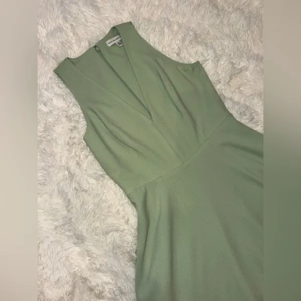 NEW Dress the Population Catalina Fit & Flare Cocktail Dress green Sage size L - Image 6