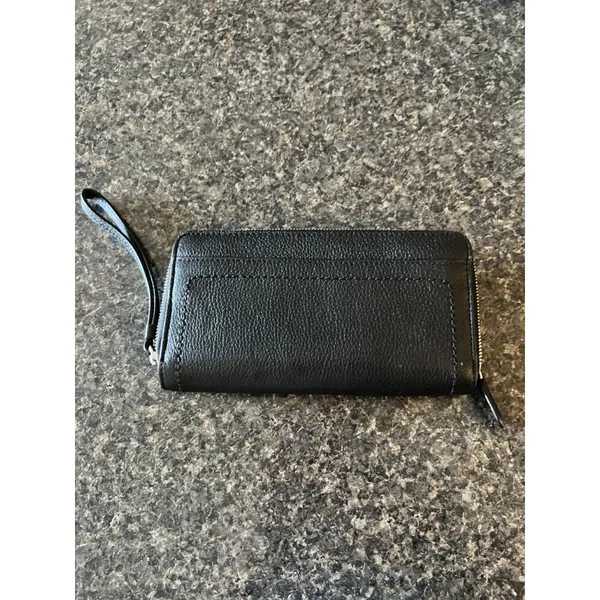 Coach Prk‎ Leather Double Acc Zip Black $258 - Image 5