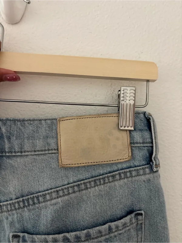 Banana Republic high rise rigid wide leg jeans - Image 3