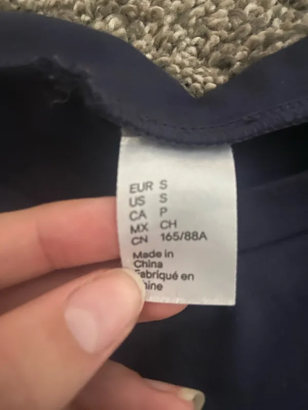 H&M Top Navy - Image 2