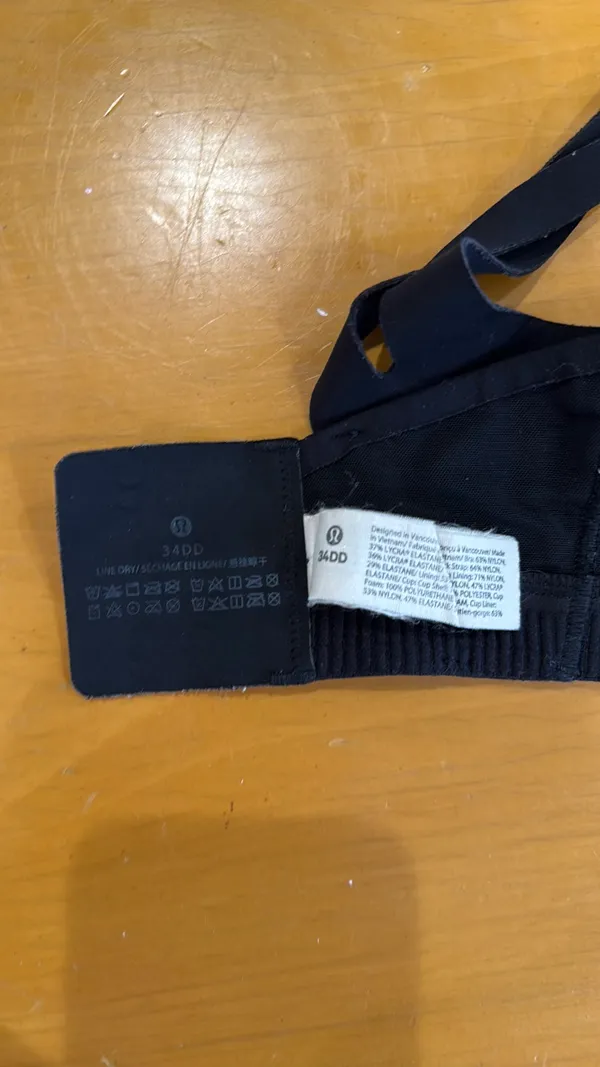 Lululemon AirSupport Bra High Support C-DDD Cups - Image 3