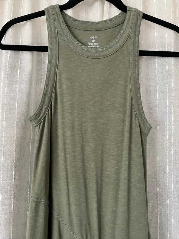 Aerie Asymmetrical Midi Dress - Image 5
