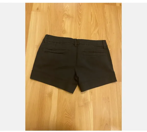 American Eagle Sz 2 Fantastic Black Casual Shorts Super Stretch - Image 3
