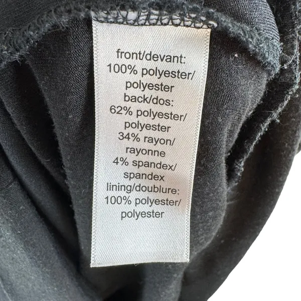 Maurices Black Spaghetti Strap Lightweight Stretchy Tank Blouse Size L‎ - Image 4