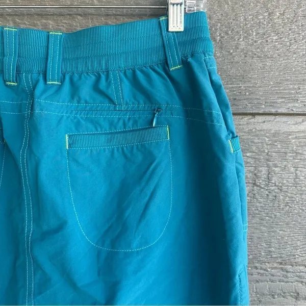Kuhl Durango Green Skirt Women’s‎ Sz 4 Side Ruching Outdoor Hiking Nylon Spandex - Image 5