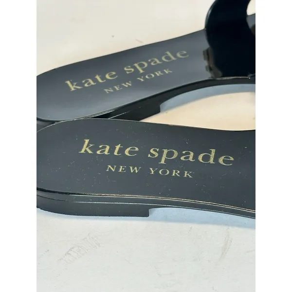 KATE SPADE New York Women's Jaylee Size 7 Cream Floral Flip Flop Sandals NWOB - Image 4
