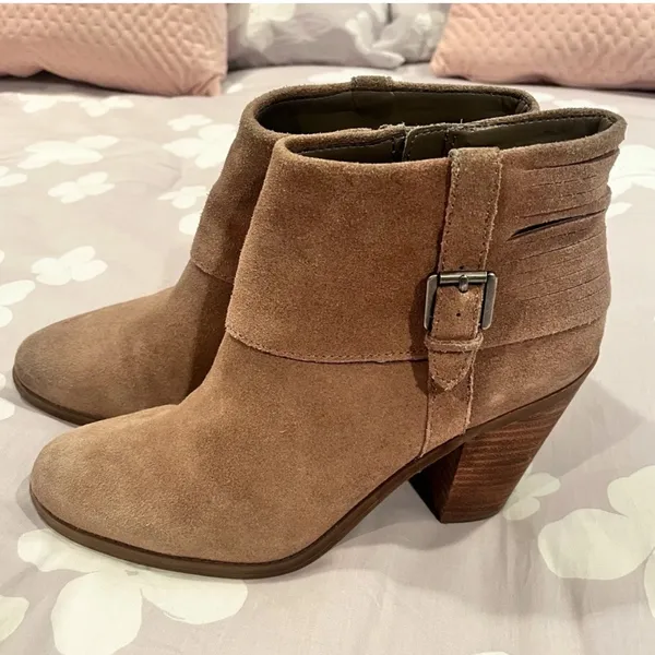 Faux Suede Booties - Image 8
