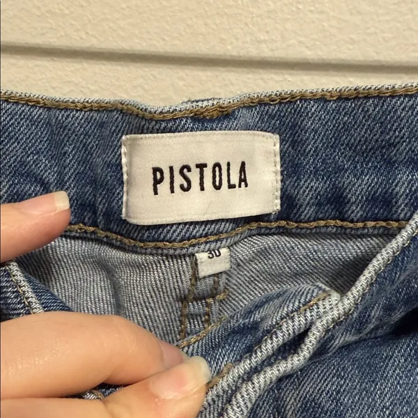 Pistola Dana Jean High Rise Boot Cut Light Wash Size 30 - Image 3