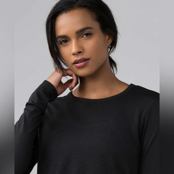 Vintage Lululemon Breeze By Long Sleeve - Black - 6 - Image 4