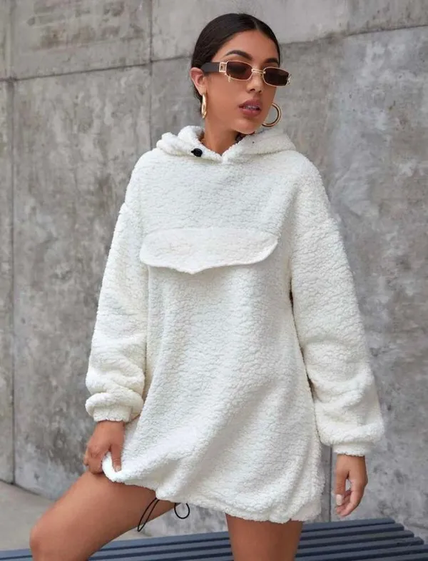 Sweater Dress White Size M - Image 3