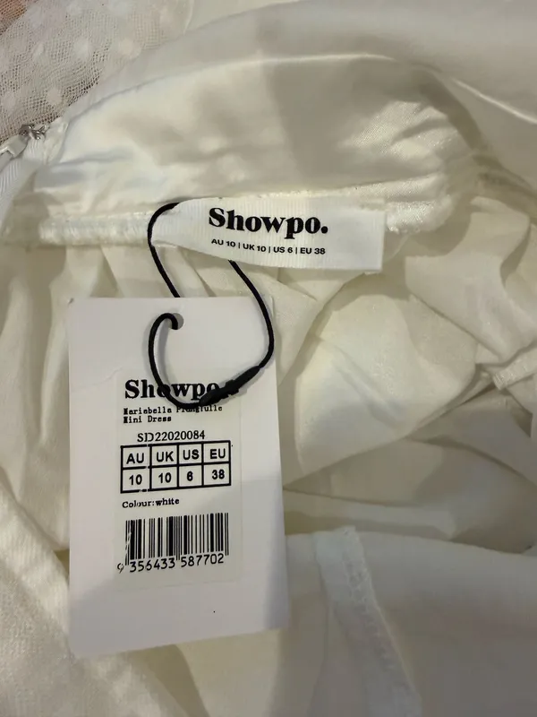 Showpo White Mini Dress - Image 2
