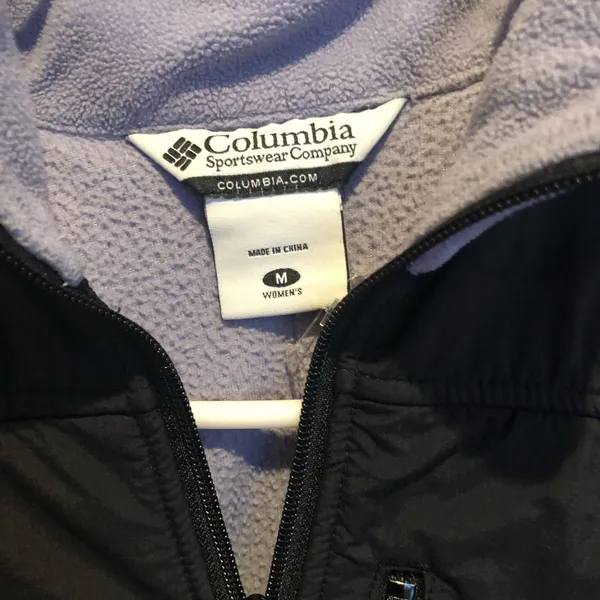 Columbia Sportswear Womens medium long Sleeve Zip Up Outdoor Jacket Lavender - Image 2