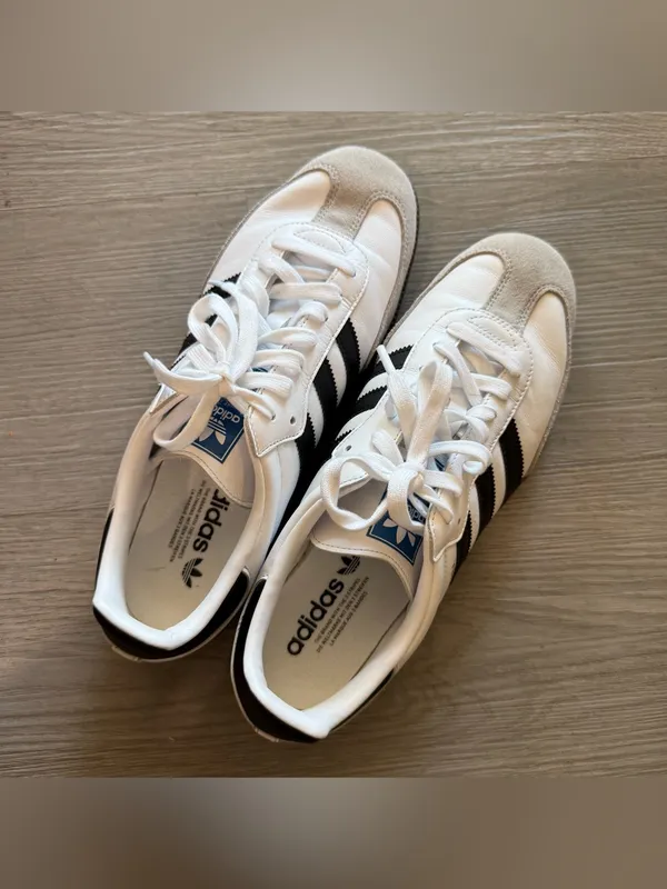 Adidas Samba OG Shoes in White/Core Black/Gum Women’s 11 - Image 2
