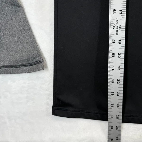 The North Face Pullover Lightweight 1/4 Zip Athletic Top‎ Black Gray Womens M - Image 3