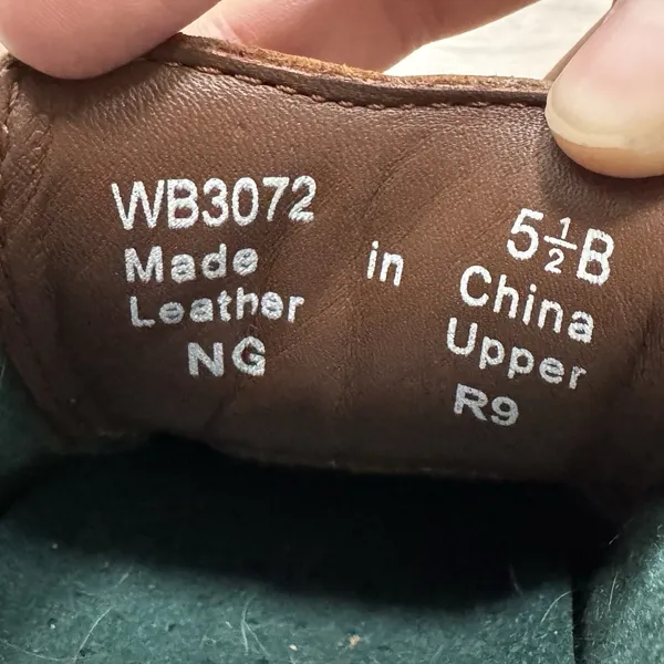 Vtg Ralph Lauren Polo Sport Weatherproof‎ Leather Rubber Slip On Duck Boots 5.5 - Image 6