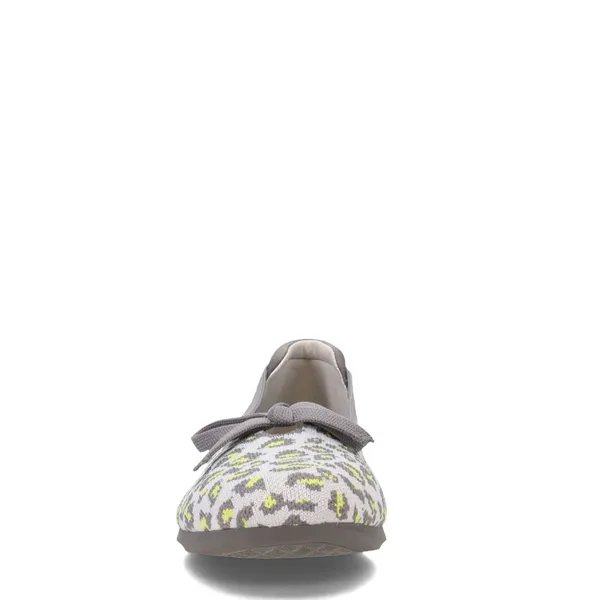 NEW CLARKS Women's Clarks, Carly Hope Flat GREY LEOPARD - Image 6
