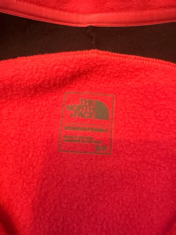 The North Face Size Small Pink and Black Full Zip Track Jacket - Image 3