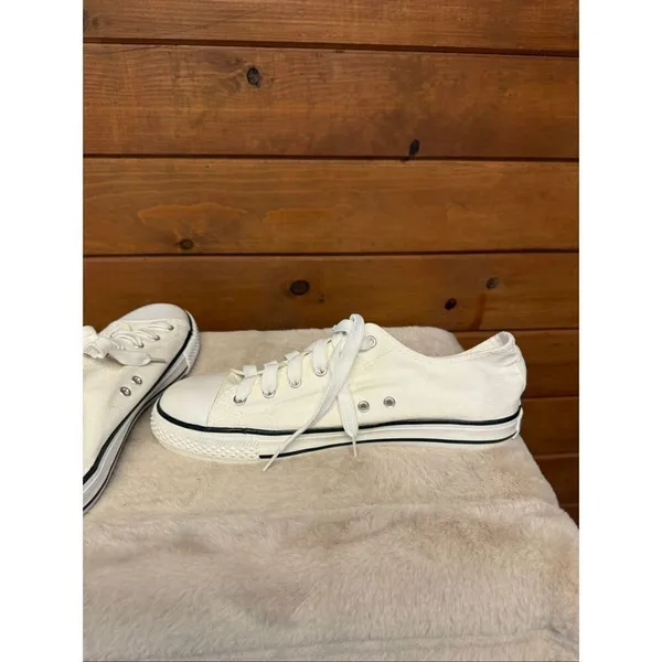 All Sport White canvas Sneakers Sz 43 (12.5)NWOT *** - Image 5