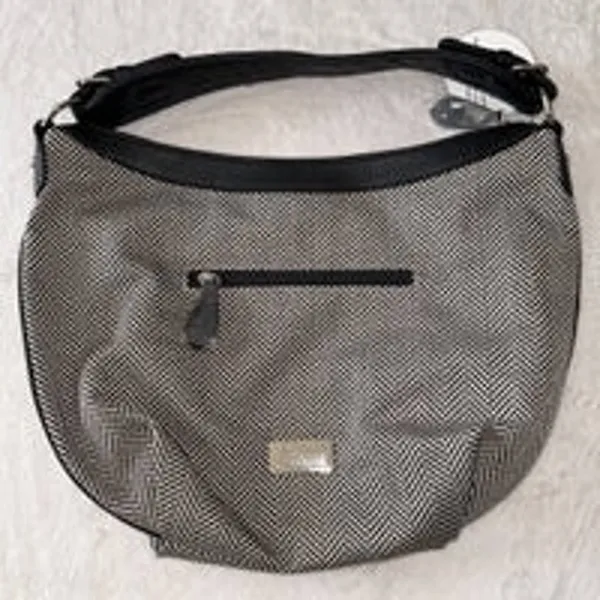 Initials Inc‎ Black White Purse - Image 4