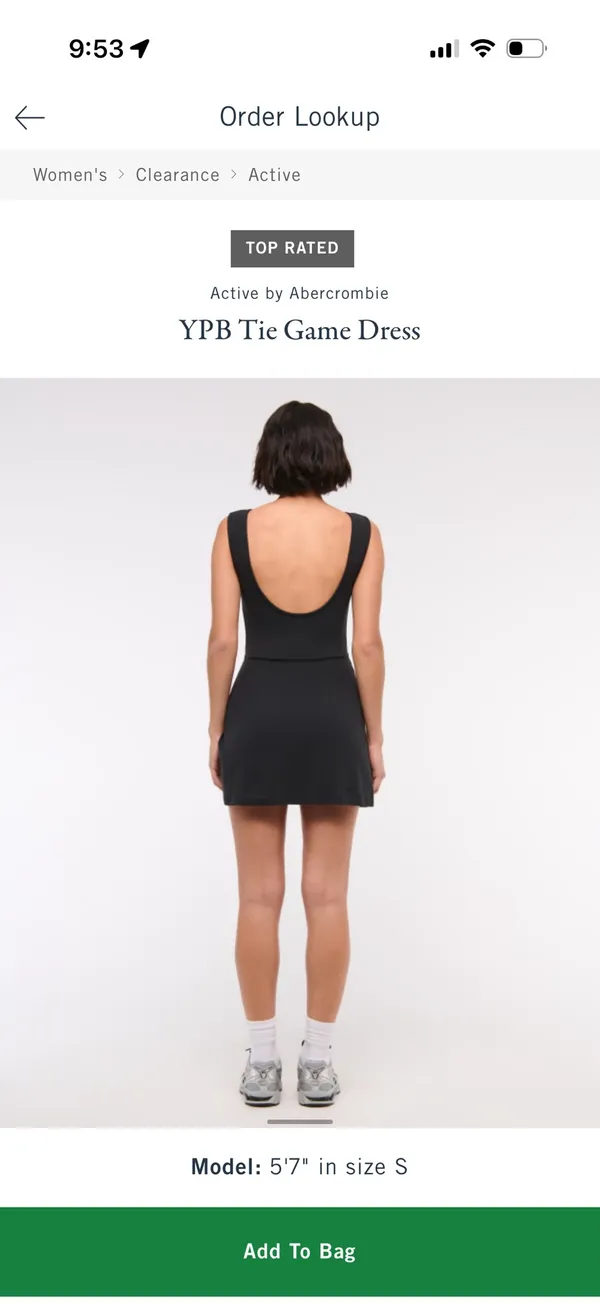 YBP abercrombie tie game dress - Image 3
