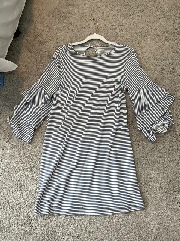 Pixi + Ivy Long Sleeve Ruffle Dress - Image 3