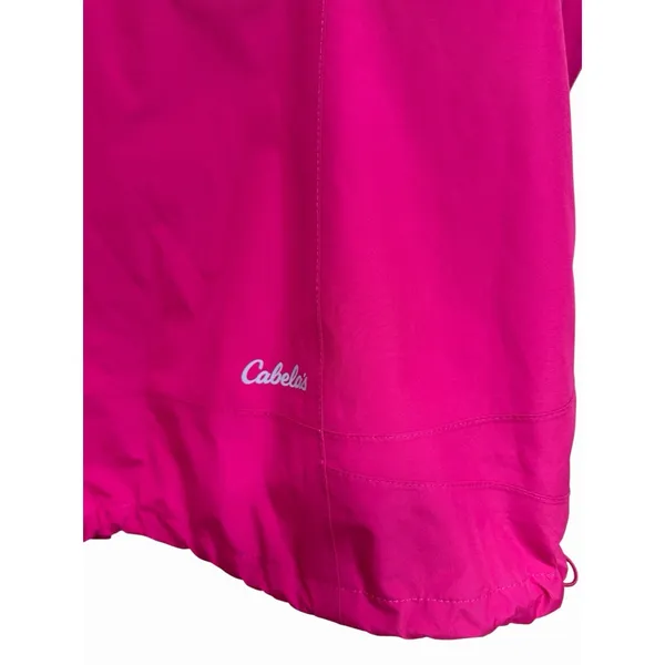 Cabela's Gore-Tex Windbreaker Raincoat Pink Women's Size‎ 2XL - Image 9