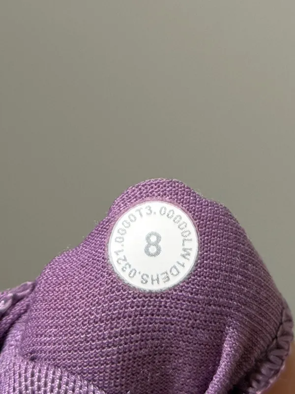 Lululemon Nulu Twist Back Yoga Tank Top Size 8 Purple - Image 7