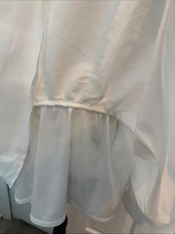 Altar'd State White Ruched Strapless Mini Dress - Image 8