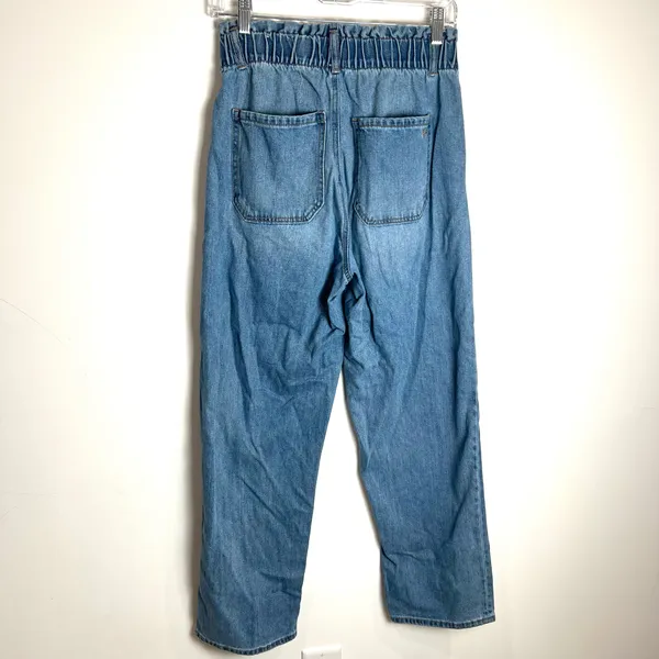 American Eagle High Rise Straight Leg Jeans - Image 3
