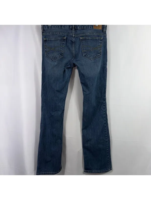 Aeropostale Chelsea Bootcut Jeans Women’s Size 7/8 Regular Medium Wash Stretch - Image 6