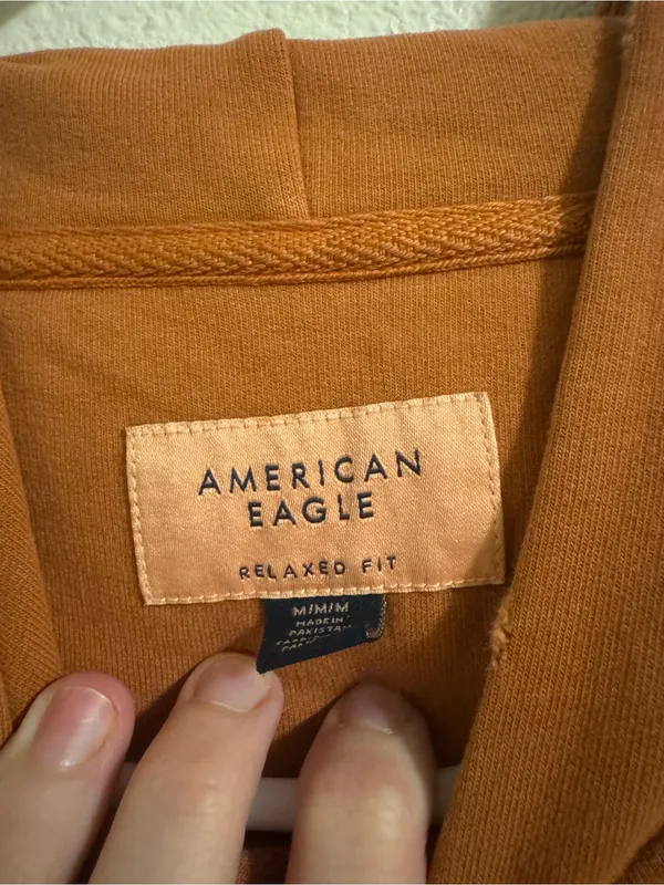 NWOT American Eagle Outfitters Rust Hoodie Sweatshirt - Image 2