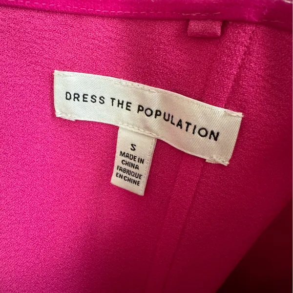 Dress the Population Women's Kai Strapless Dress Size S - Image 8