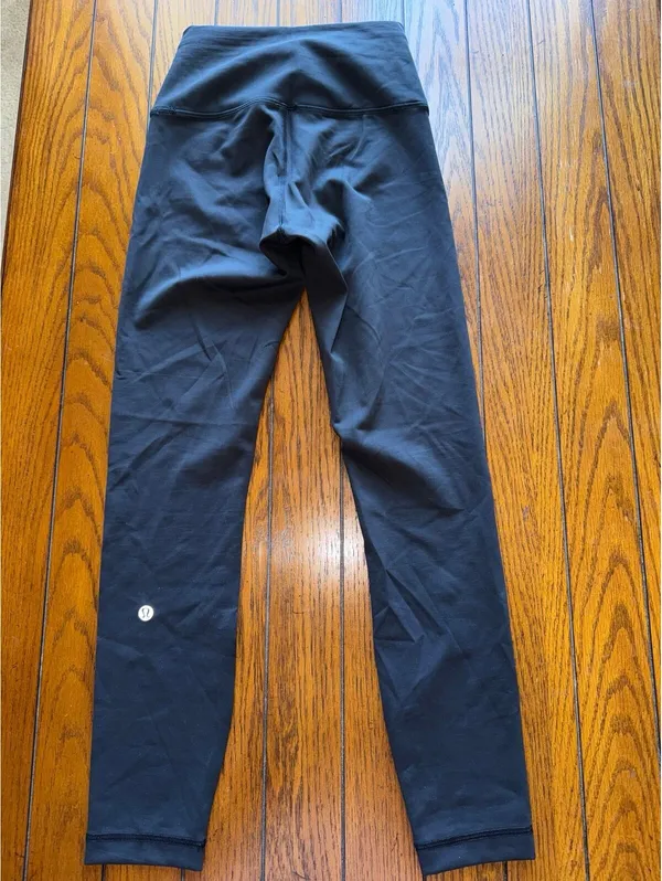 Lululemon Wunder Train High Rise 25” Black Size 4 NWOT - Image 3