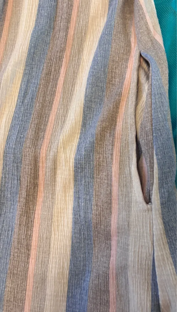 Laura Ashley striped Dress - Image 2