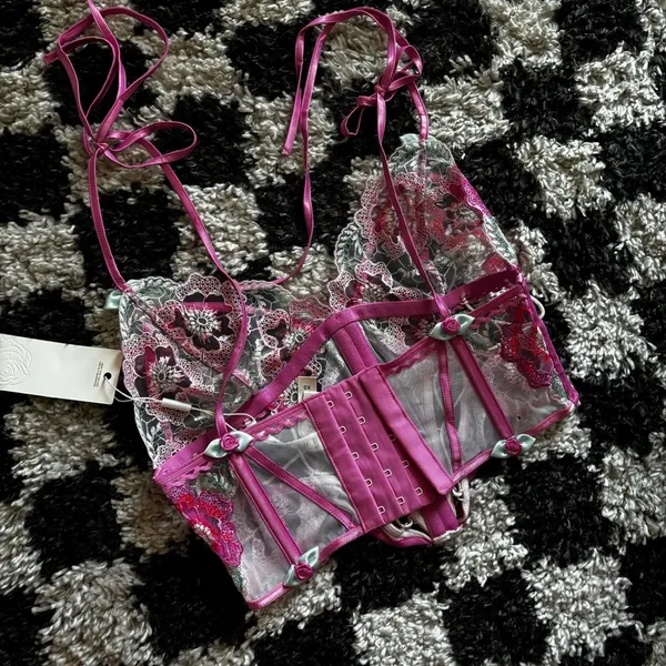 Nwt For Love And Lemons Corset Size Xs - Image 7